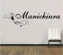 Sticker decorativ Manichiura