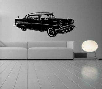 Sticker masina retro 7