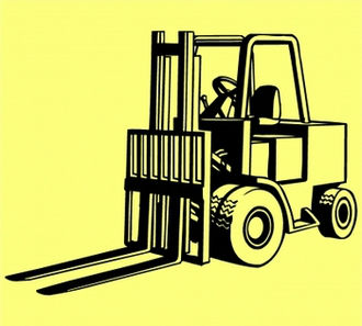 Sticker vehicule stivuitor