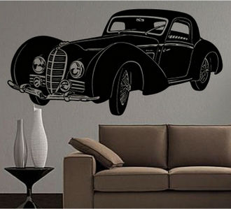 Sticker masina retro 4