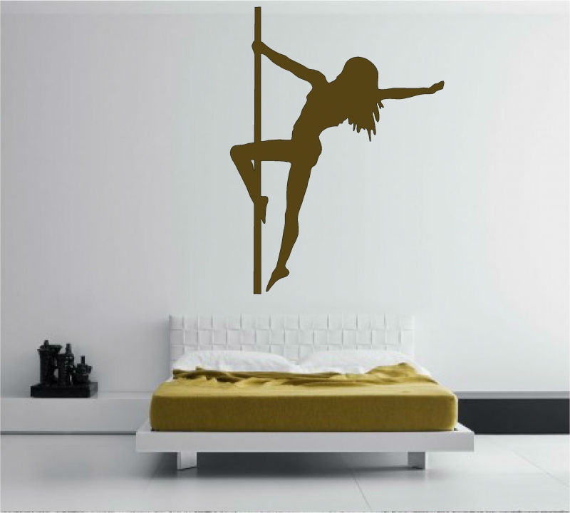 Sticker decorativ dansatoare la bara 4