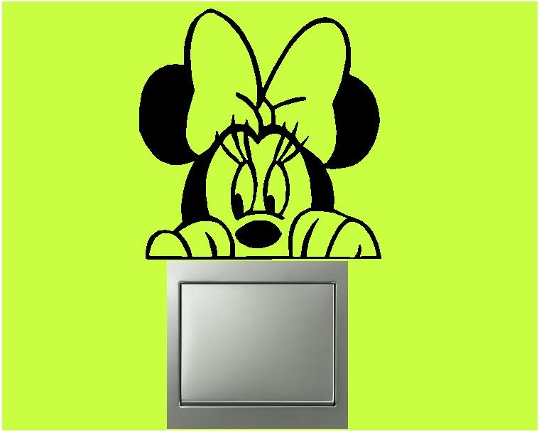 Sticker intrerupator Minnie Mouse