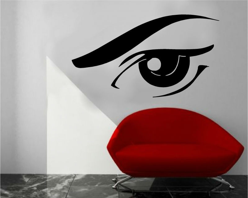 Sticker ochi de femeie