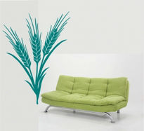 Sticker decorativ buchet spice de grau