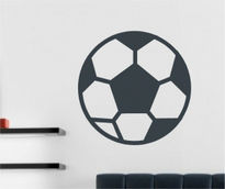 Sticker decorativ minge de fotbal