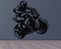 Sticker decorativ motocicleta de viteza