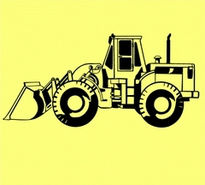 Sticker vehicule excavator 2
