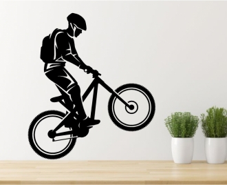 Autocolant bicicleta mountain bike