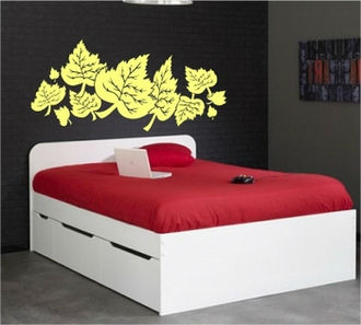 Sticker tablou frunze