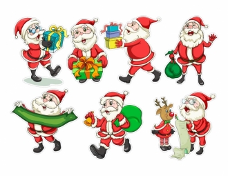 Pachet stickere Mos Crfaciuni