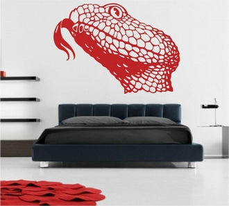 Sticker Cap de sarpe veninos