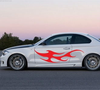 Sticker auto in flacari 1