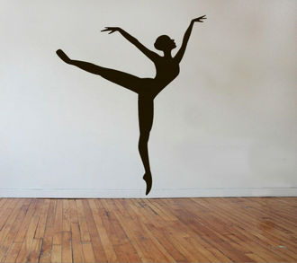 Sticker balerina
