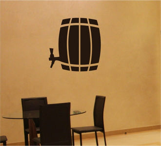 Sticker butoi de vin