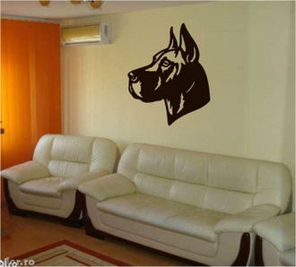 Sticker cap de caine