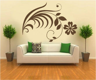 Sticker de perete vegetal