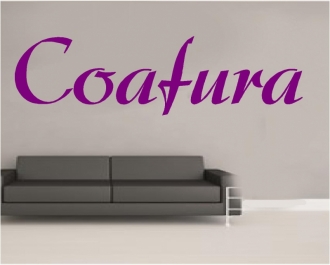 Sticker decorativ text Coafura