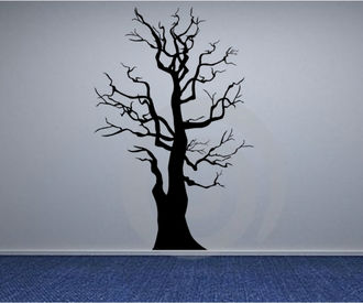 Sticker decorativ copac fara frunze