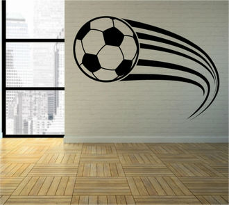 Sticker decorativ minge de fotbal