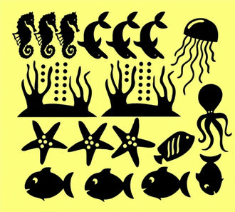 Sticker decorativ pentru baie