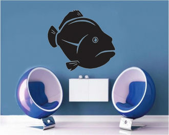 Sticker decorativ pestisor