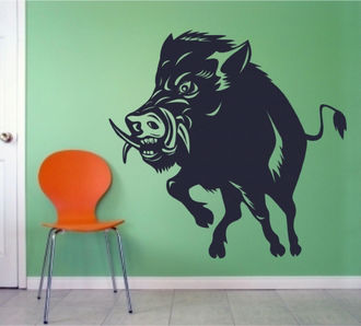 Sticker decorativ porc mistret