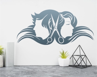 Sticker decorativ salon infrumusetare