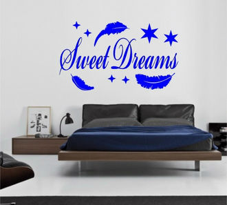 Sticker decorativ sweet dreams