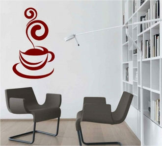 Sticker Ceasca cafea magica