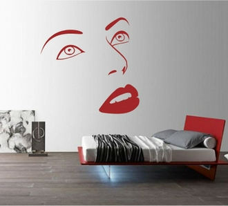 Sticker Chip femeie frumoasa