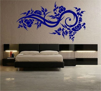 Sticker floare decorativa
