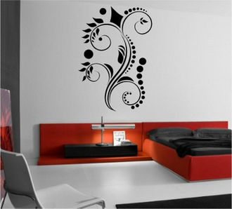 Sticker forma vegetala