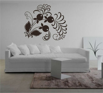 Sticker floral compex