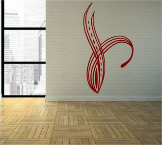 Sticker floral decorativ