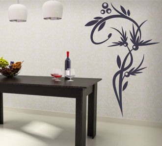 Sticker forma vegetala