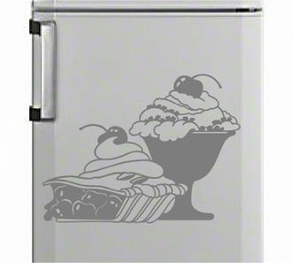 Sticker cupa de inghetata