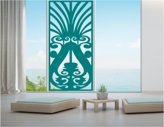 Sticker geam model 002