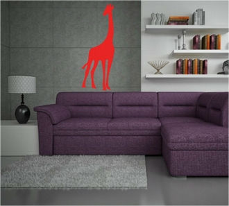 Sticker girafa