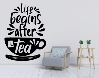 Sticker Life begins after tea
