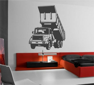 Sticker camion basculanta