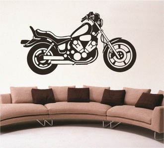 Sticker moto chopper