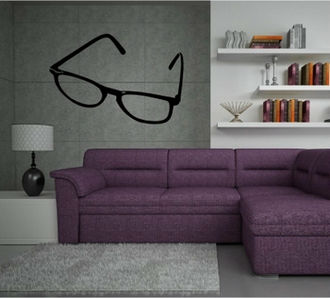 Sticker ochelari
