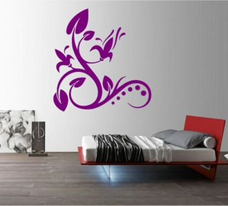 Sticker ornamental vegetal