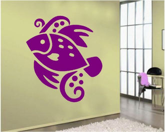 Sticker pestisor stilizat