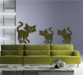 Sticker Cele 3 pisici