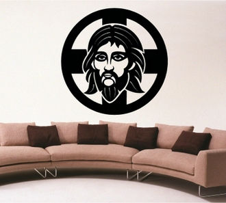 Sticker Chipul lui isus