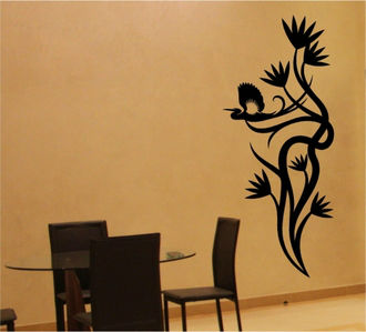 Tatuaj de perete floral