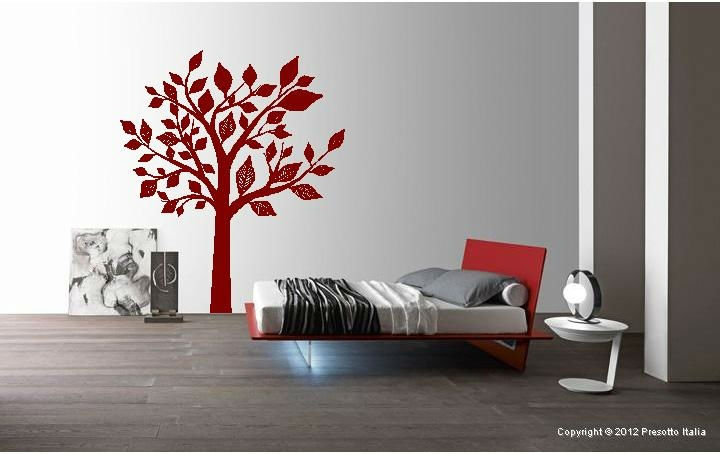 Sticker copac cu frnuze