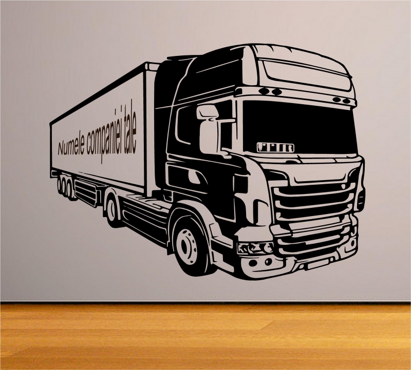 Sticker decorativ camion ( TIR )