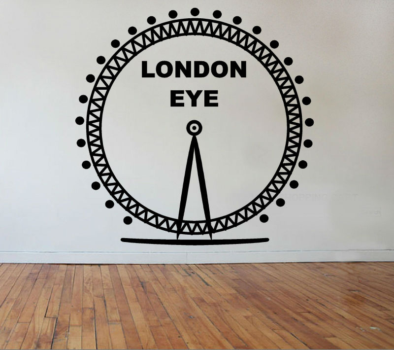 Sticker decorativ LONDON EYE